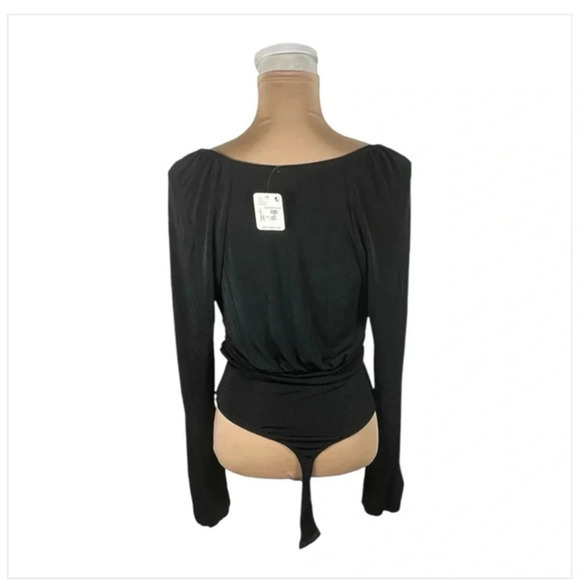 Free‎ People In Your Arms Black Bodysuit 🎀~NWT~Small - Picture 4 of 11